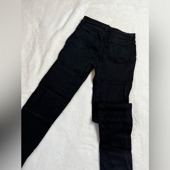 J Brand Black Waxed Canvas Skinny Jeans - Picture 3 of 4